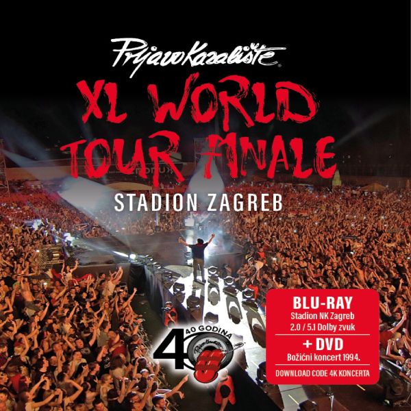 PRLJAVO KAZALIŠTE – XL WORLD TOUR FINALE, STADION ZAGREB (BD+DVD)