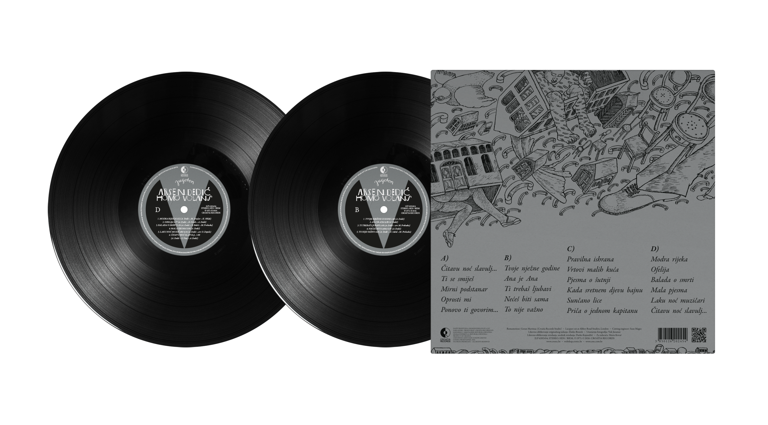 ARSEN DEDIĆ - HOMO VOLANS (LP) - Slika 2